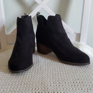 Suade Ankle Booties
